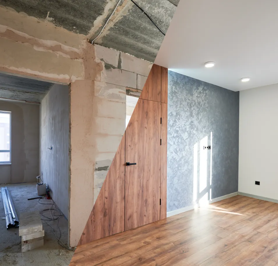 Rénovation pièce à vivre