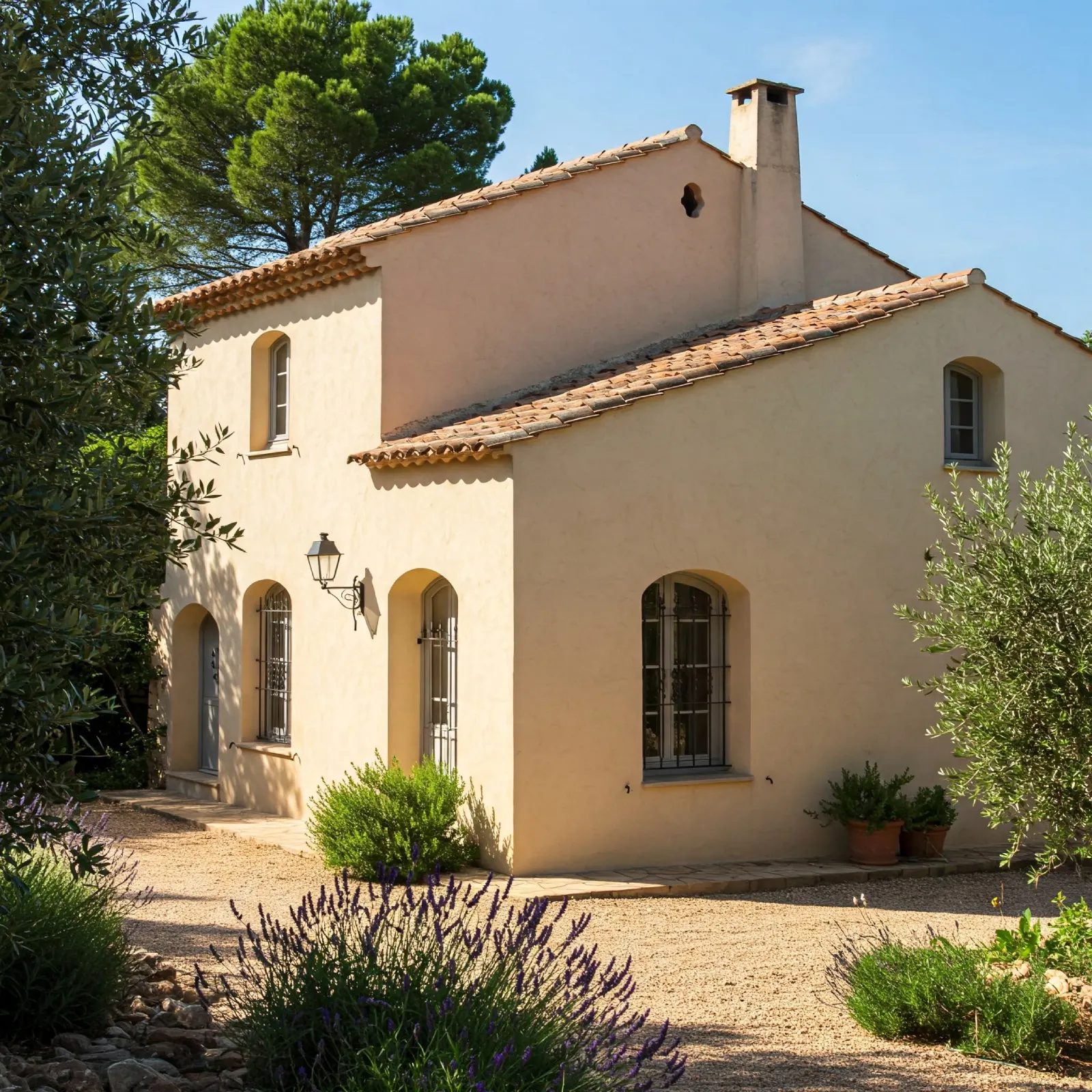 Une façade qui protège et qui se remarque.
